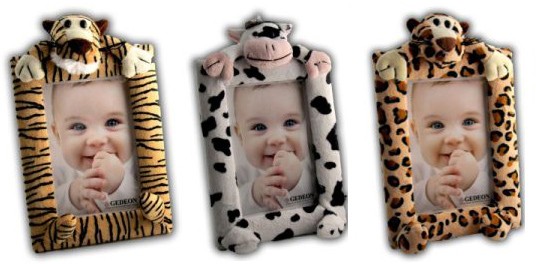 10x15 állatos textil képkeret