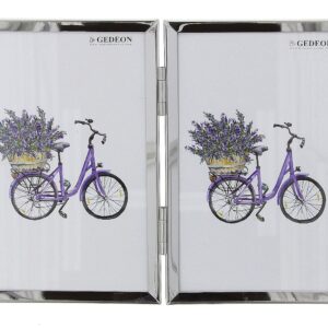 SSB 10x15/2 dupla fém képkeret