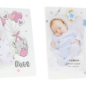 B3446 10x15 babás képkeret