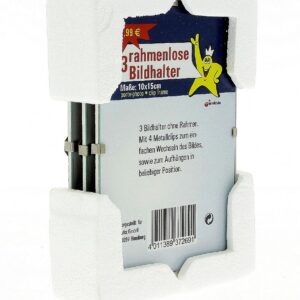 3 db-os 10x15 clipp képkeret