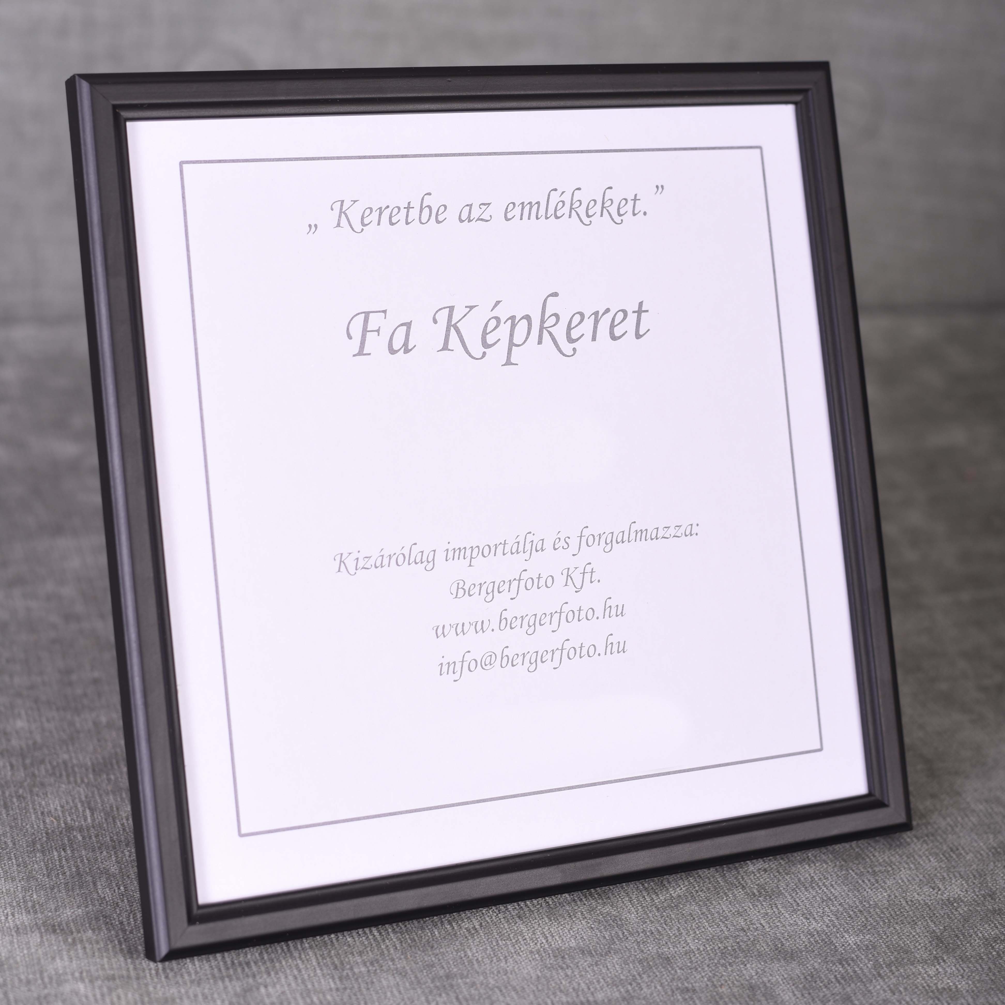 DRWA 15x15 fa képkeret