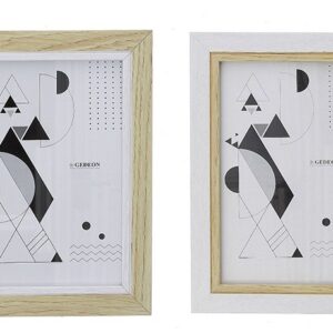 ,,W" 10x15/2 dupla fa képkeret